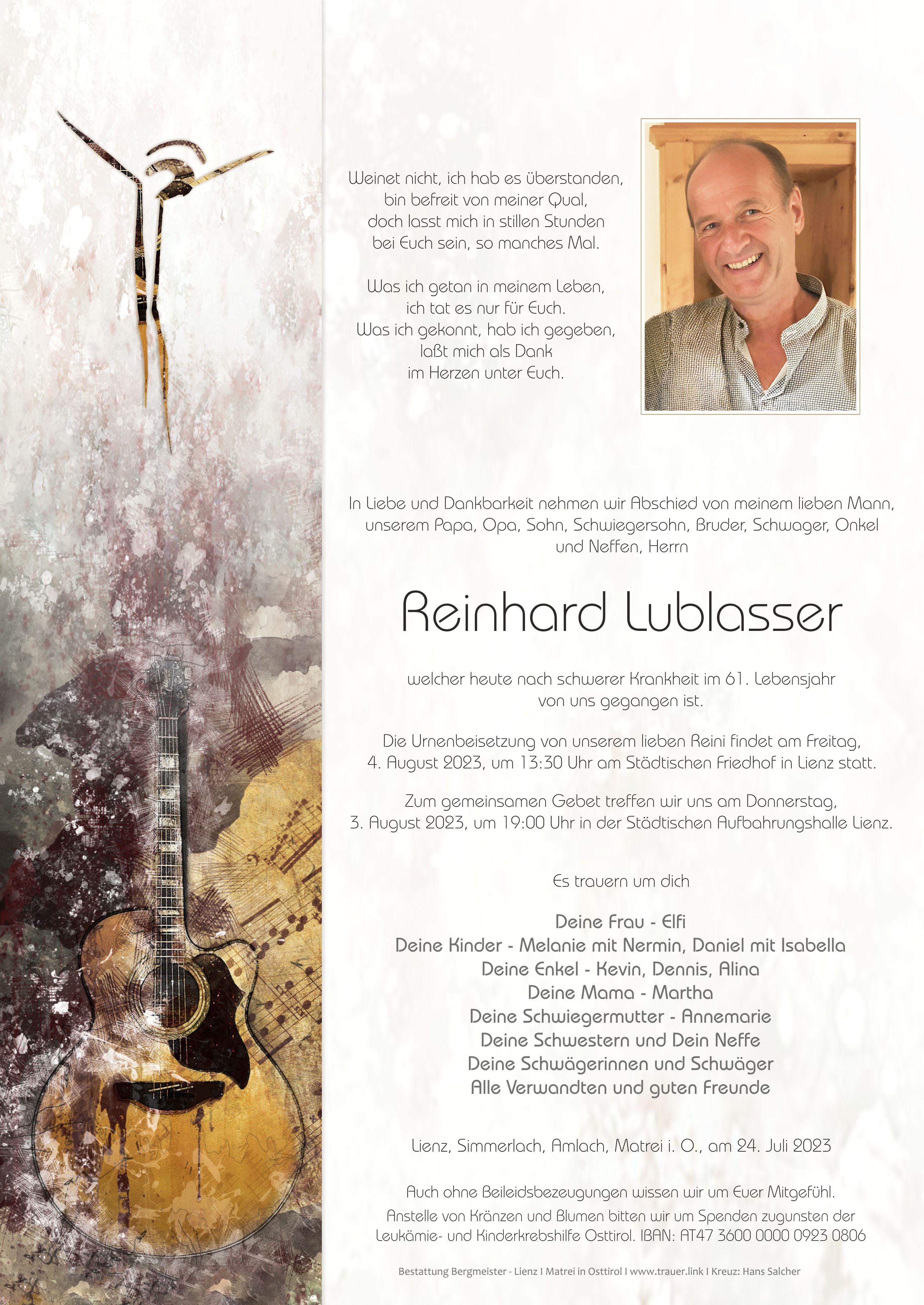 Reinhard Lublasser