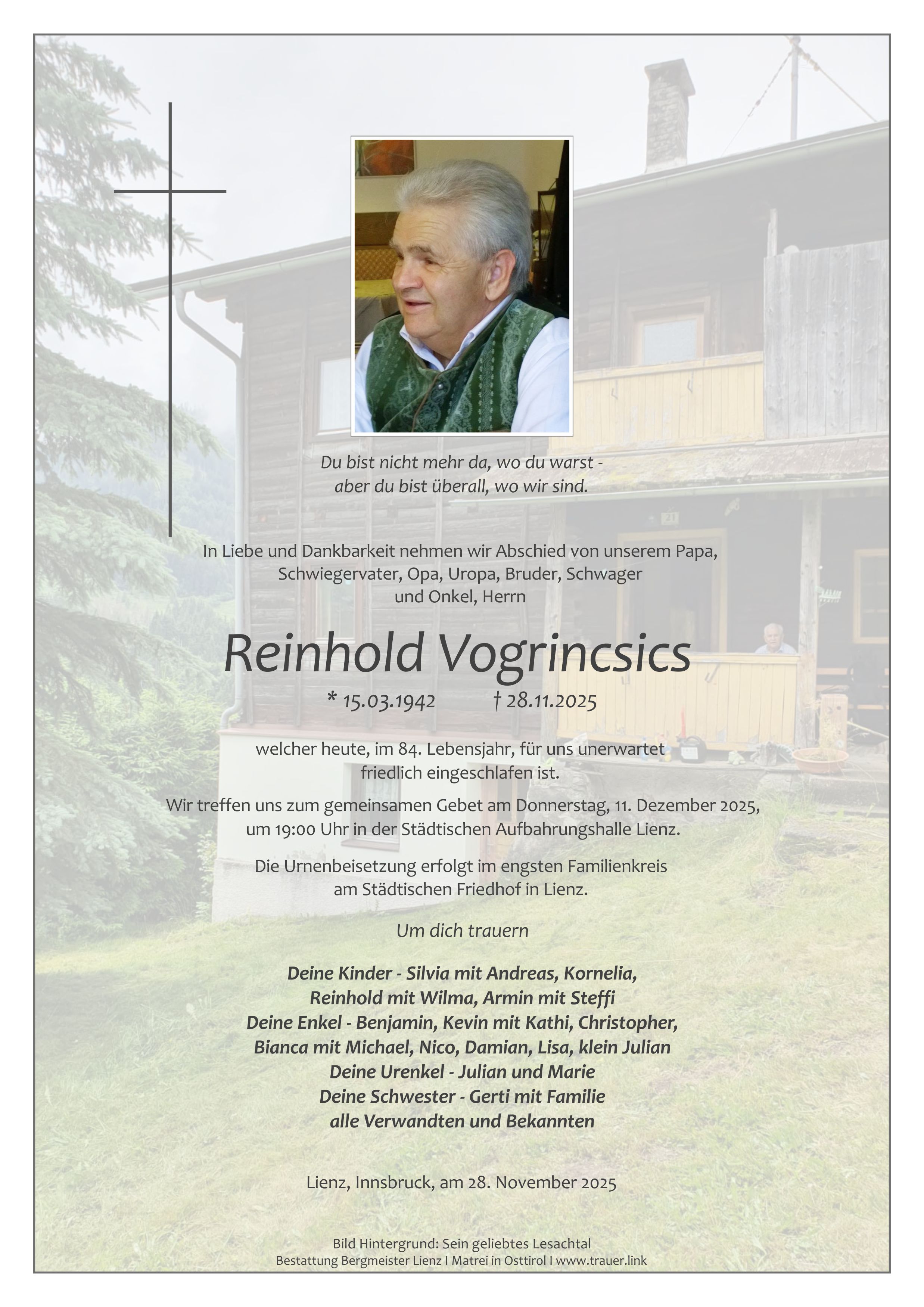 Reinhold Vogrincsics