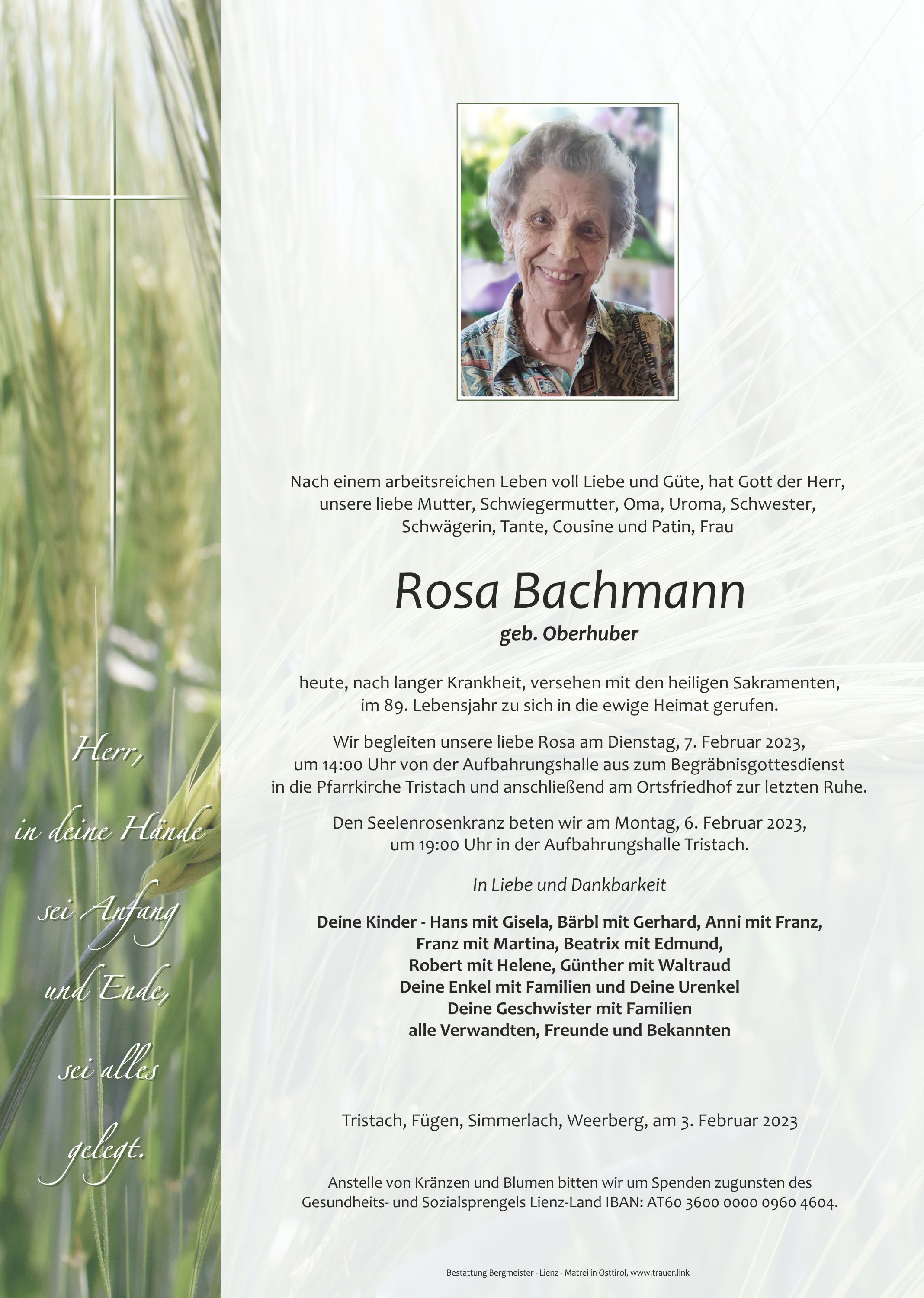 Rosa Bachmann