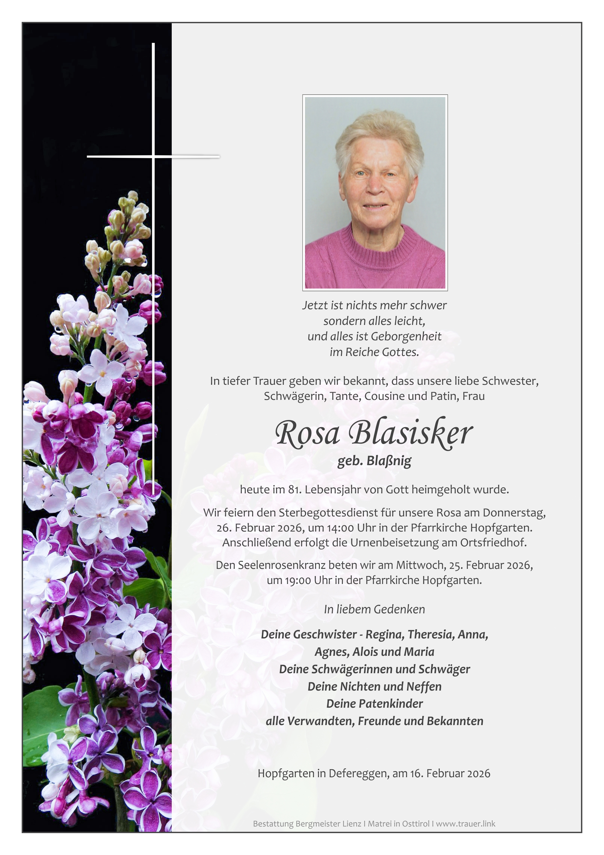 Rosa Blasisker