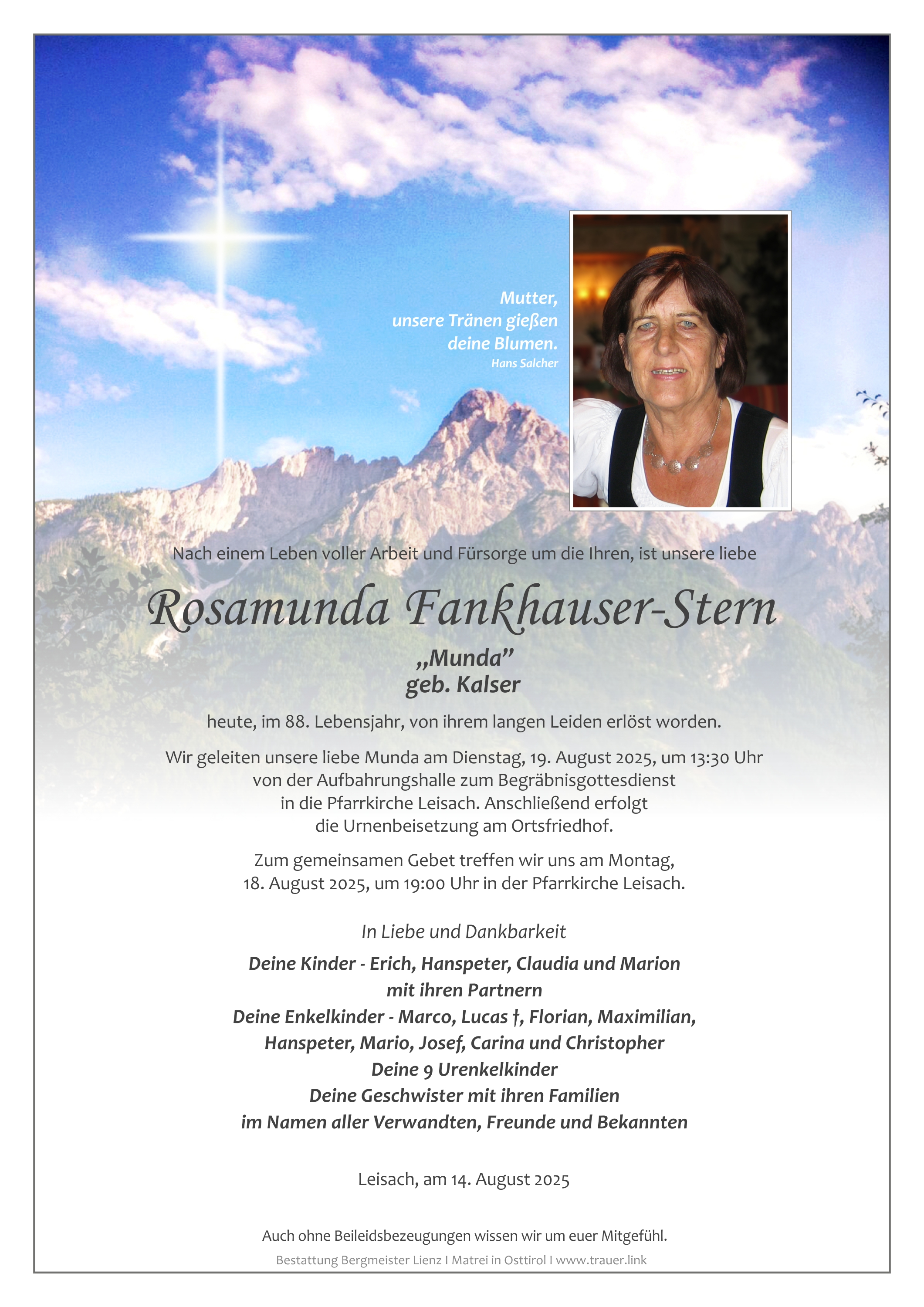 Rosamunda Fankhauser-Stern
