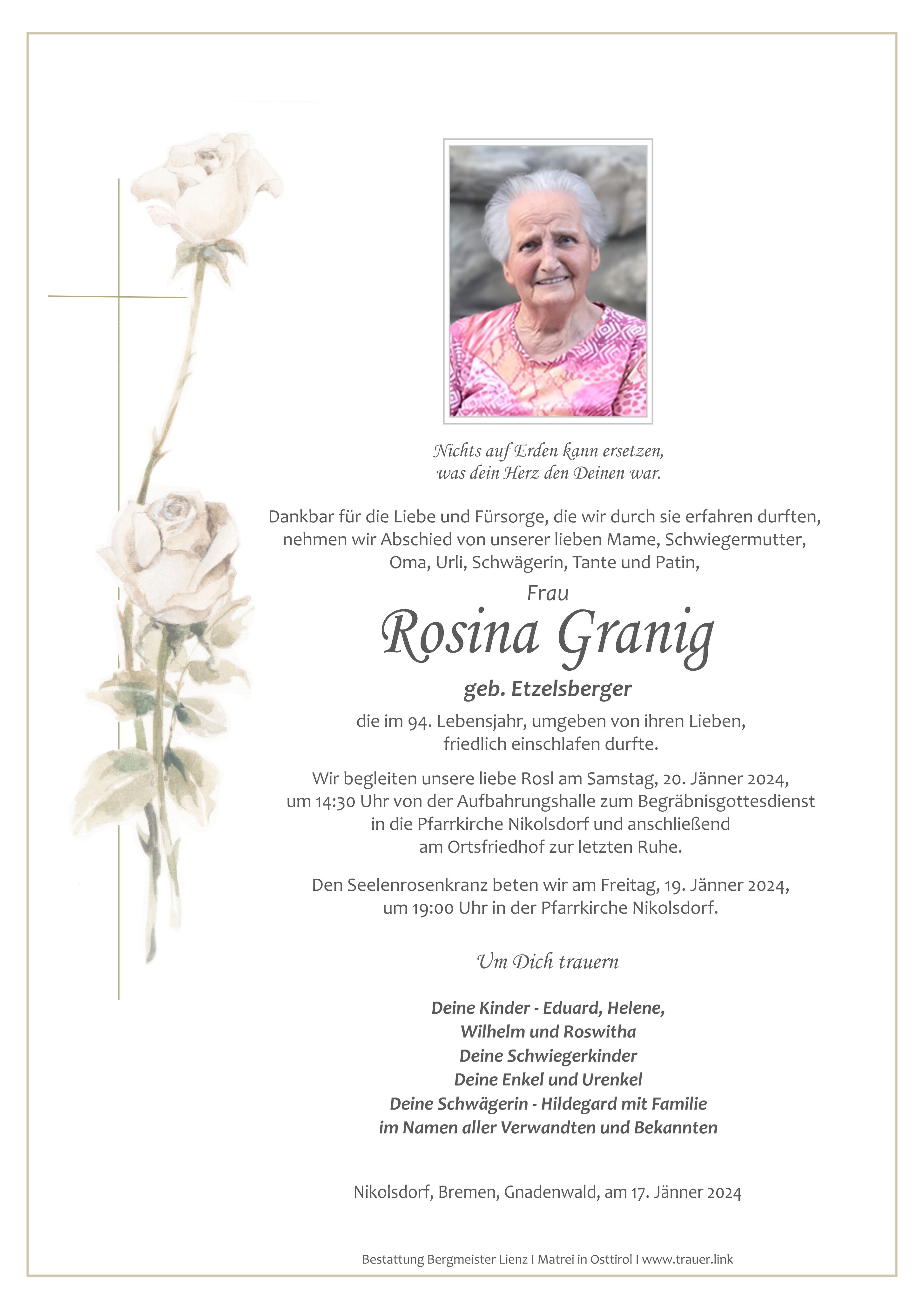 Rosina Granig