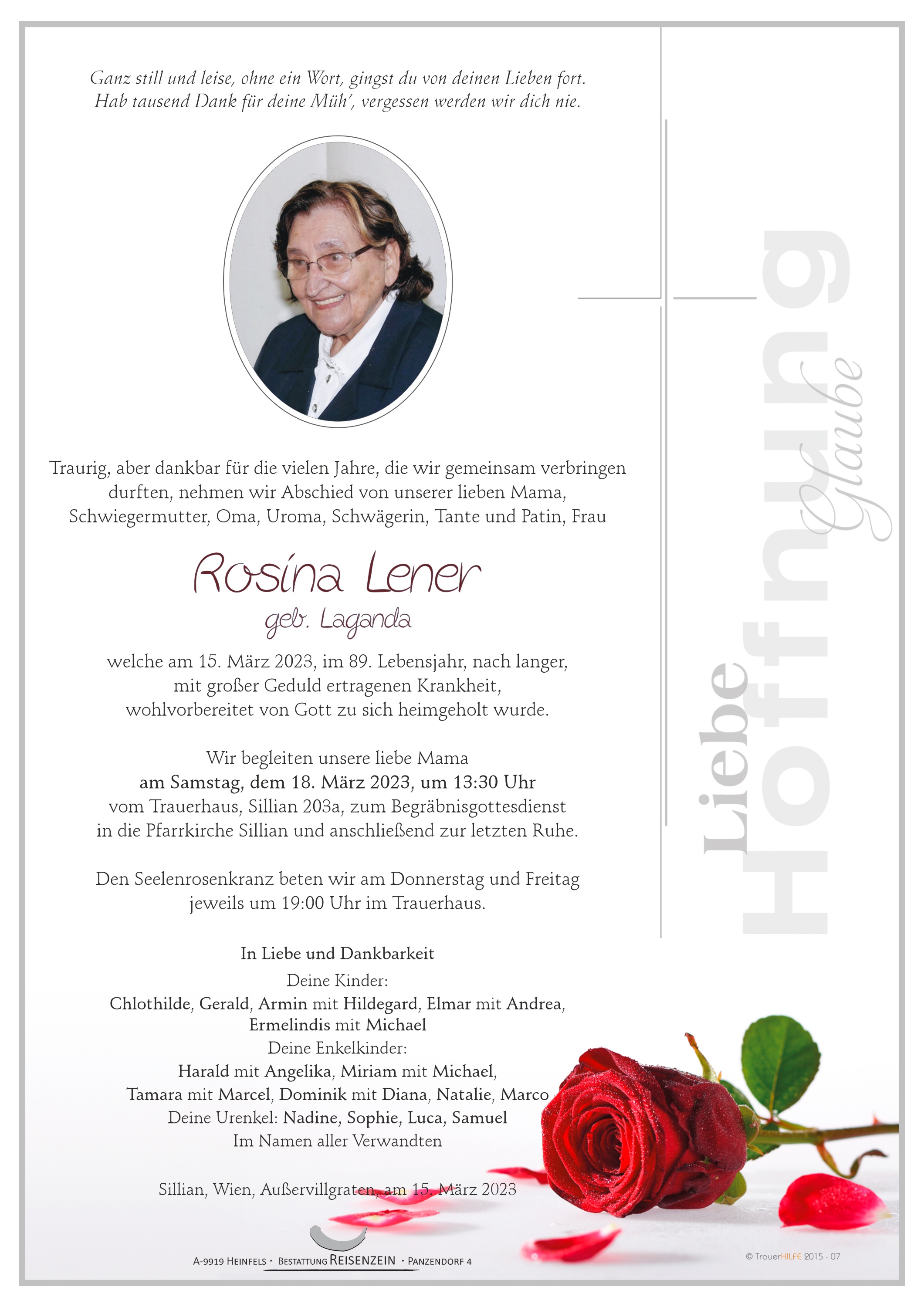 Rosina Lener