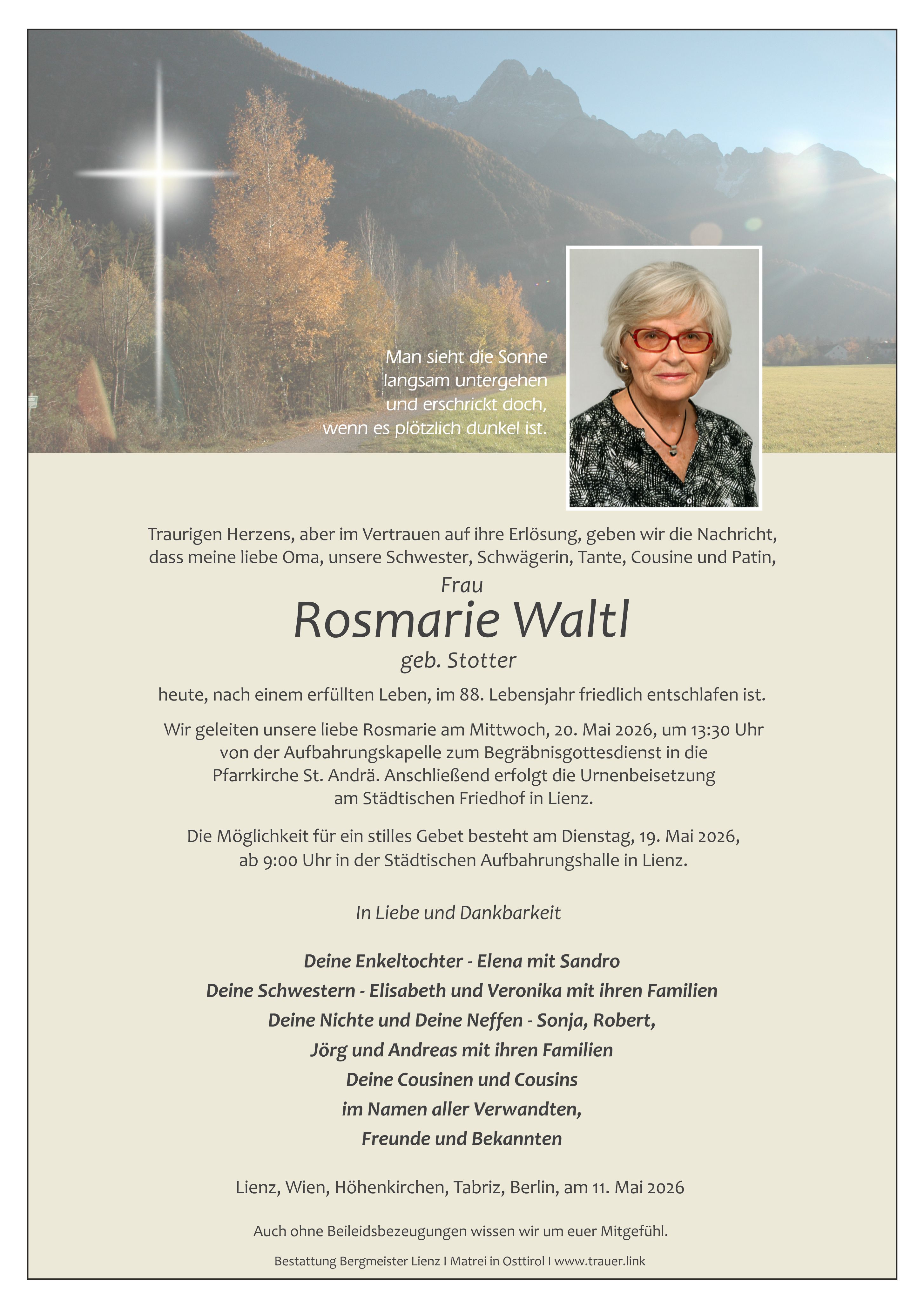 Rosmarie Waltl