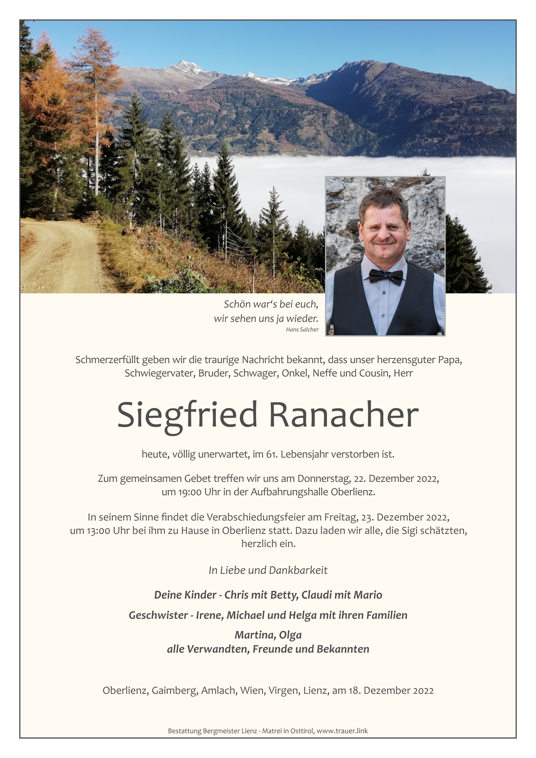 Siegfried Ranacher