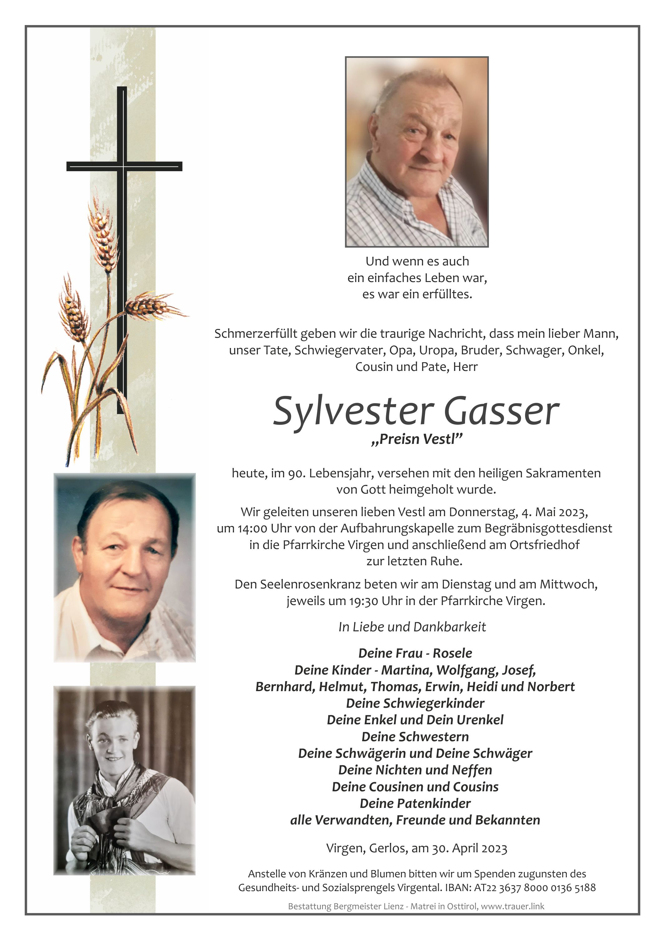 Sylvester Gasser