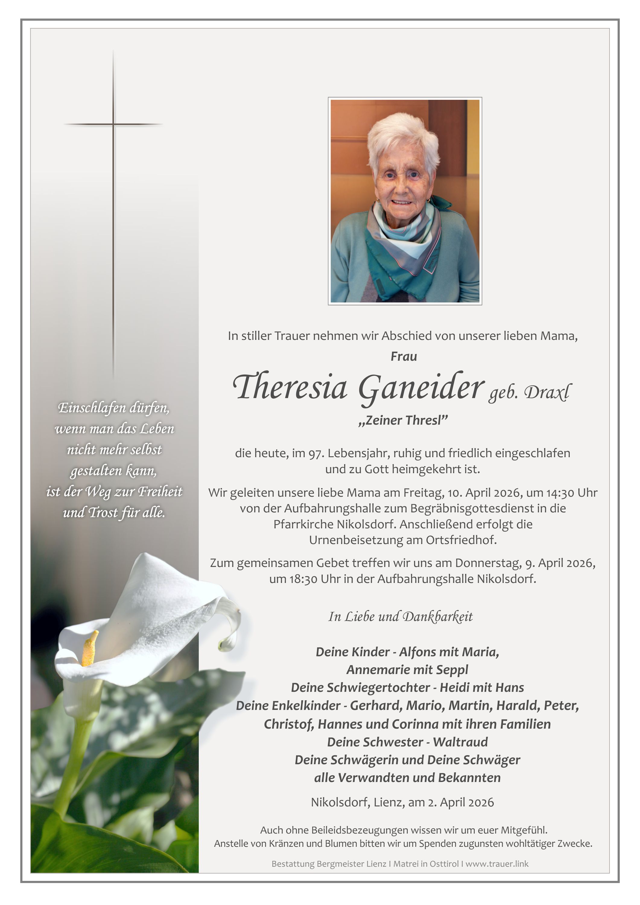 Theresia Ganeider