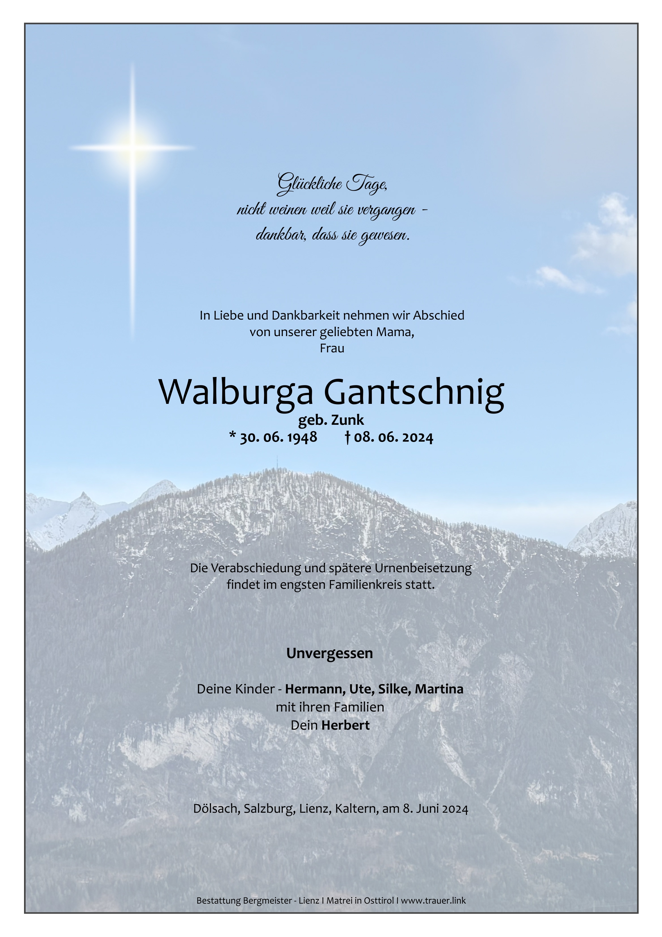 Walburga Gantschnig