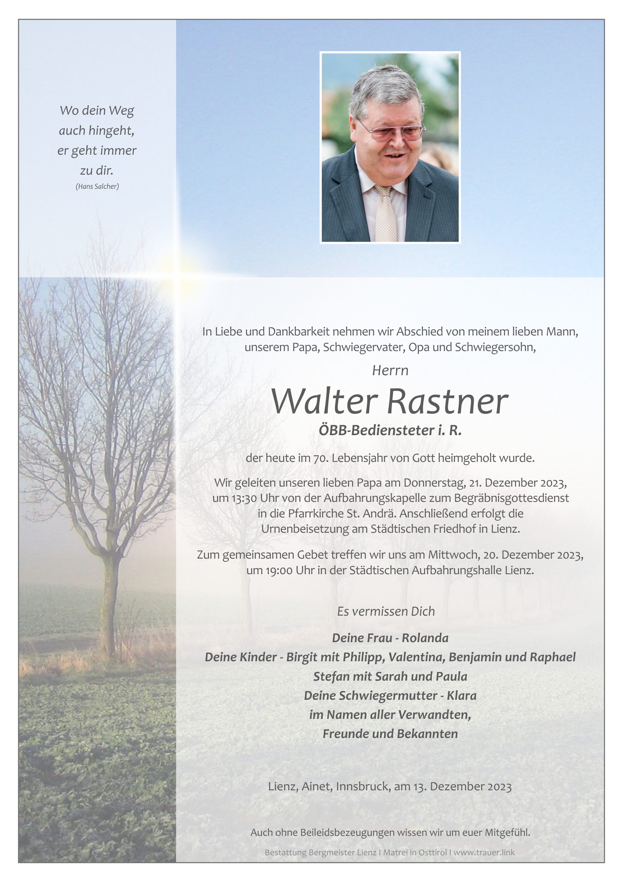 Walter Rastner