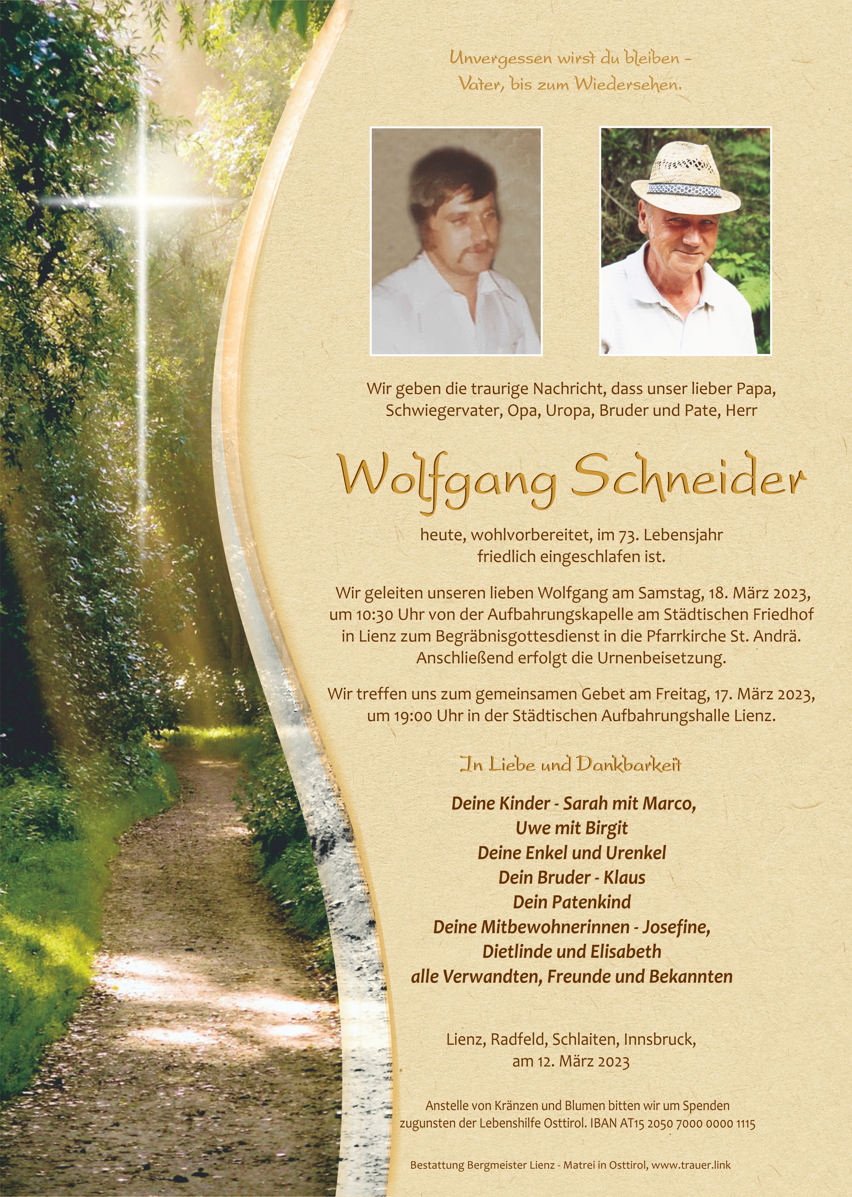 Wolfgang Schneider