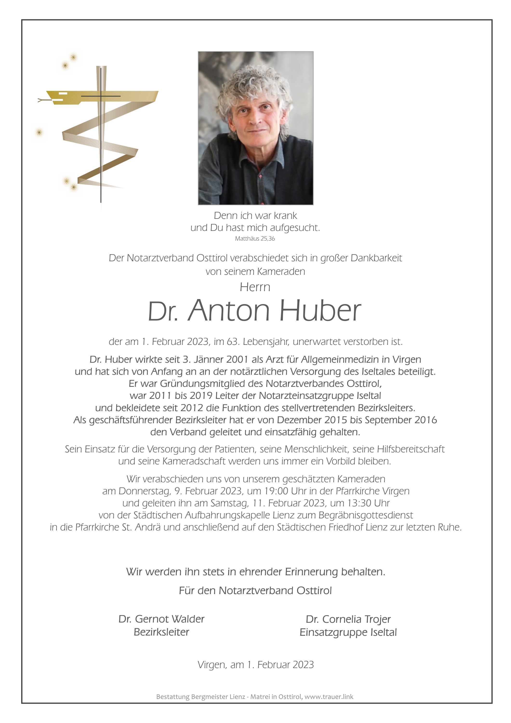 Dr. Anton Huber